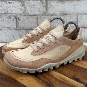 Vivobarefoot Novus Womens 7.5/38 Pink Leather Suede Trail Running Shoes